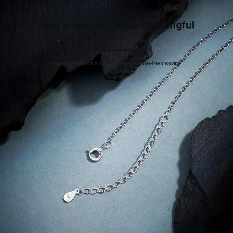 MOLADY S925 Silver Necklaces Men's-4