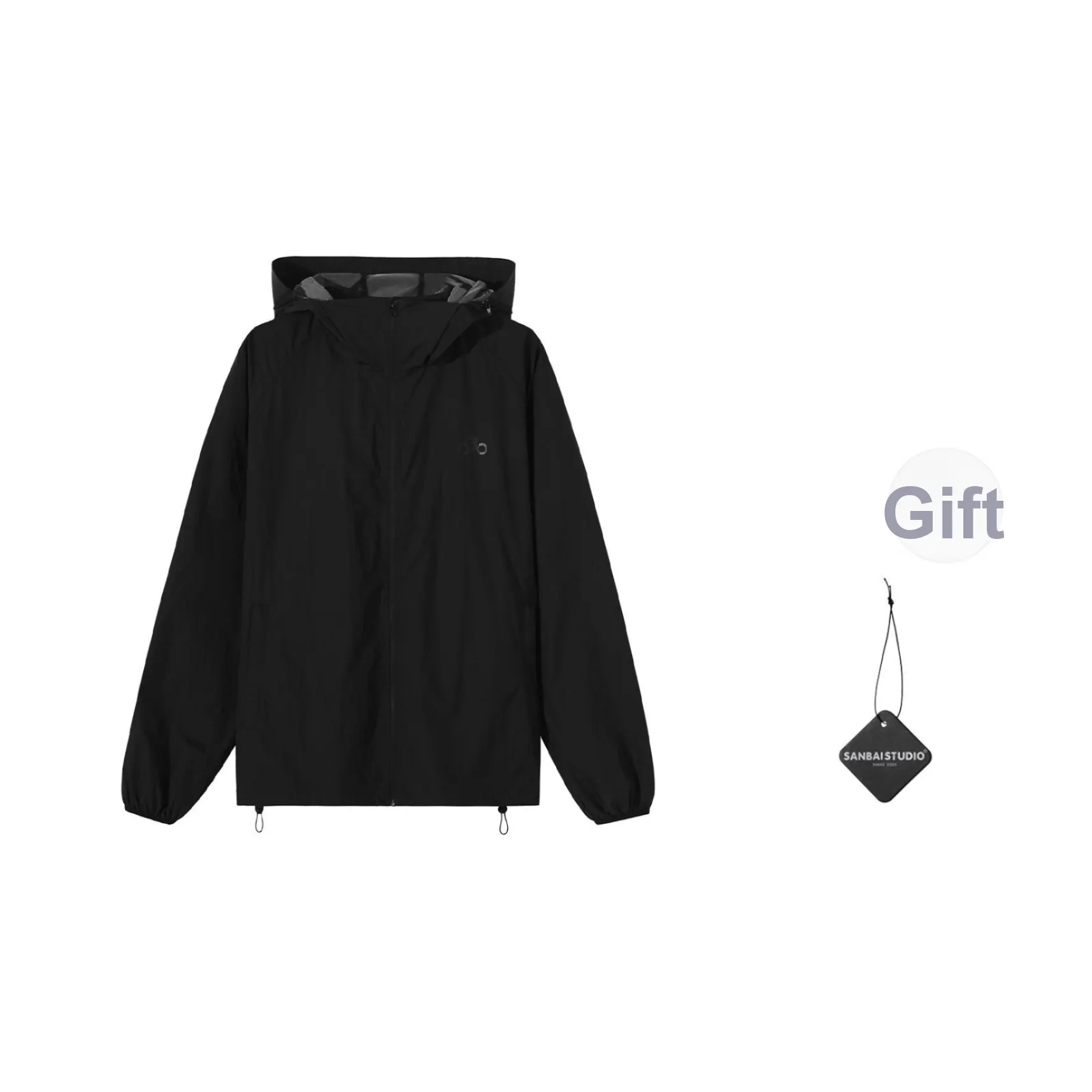 SANBAI STUDIO Sun Protection Clothing Unisex Black