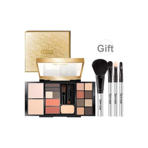 The Laya Era Маленькая Золотая Пластина Палетка для теней для век Easy to Blend улучшающая глаза Молочно-чайный Коричневый Естественный Естественный