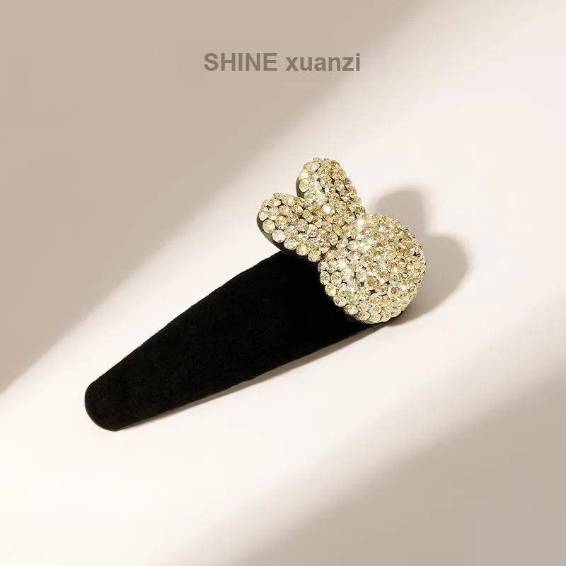 SHINE Crystal Diamond, Acrylic Hair Clips Women's-7