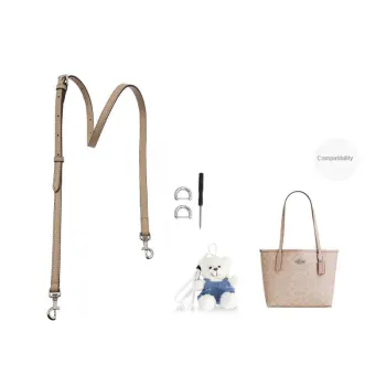 Cow Leather Bag Accessory Women's Sand