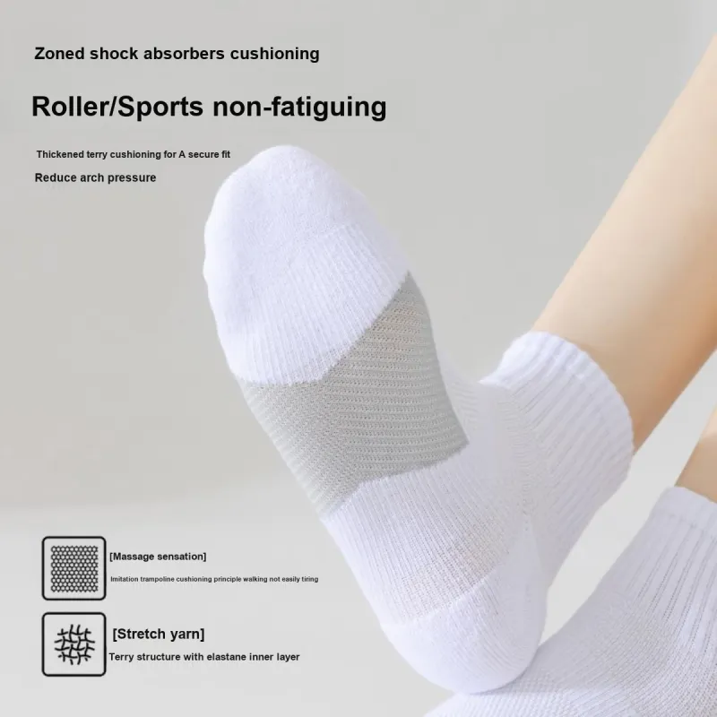 H YXIANG Ankle Socks Women's 5 Pack-2