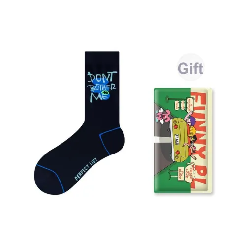 PL Настроение Модные носки B Унисекс MID Носки до икры