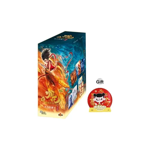 KAYOU Ne Zha Волшебный ребенок взбалтывает море Фильм Коллекционная карта BATTLE Небесный Пачка Vol. 2 IP Аниме Карточки Целая коробка