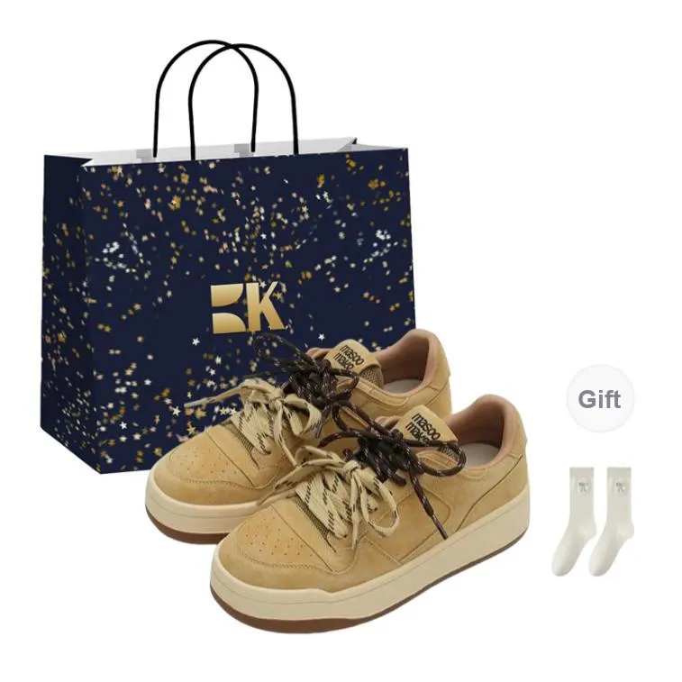 Boldi Kuki Anti Slip Wear Resistant Low Top Skateboard Shoes Women's Shopping Bag-3