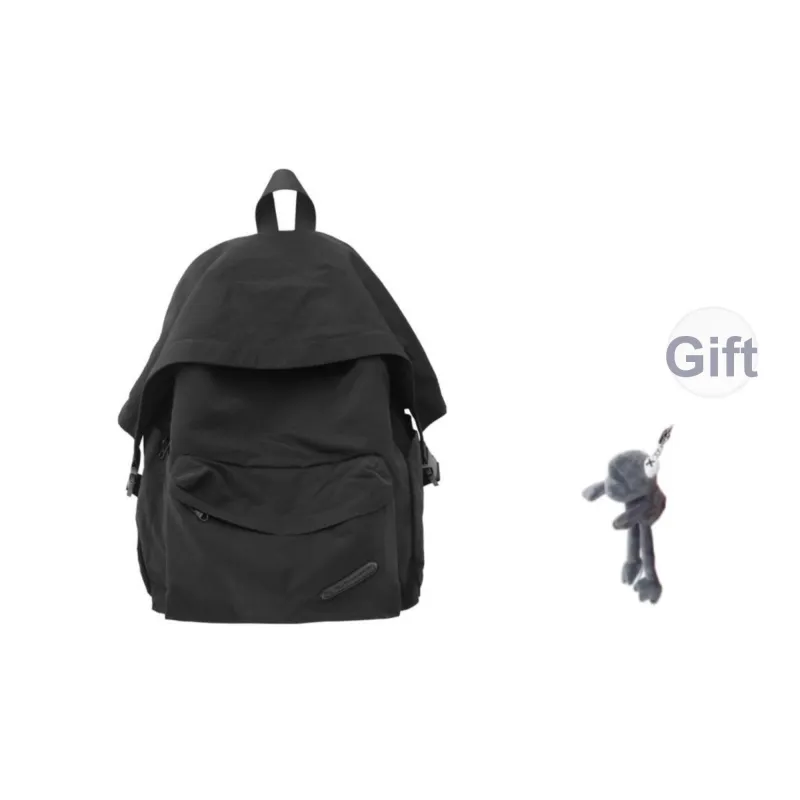 Yalu Nylon Backpack Regular Unisex Black/White/Red/Green-9