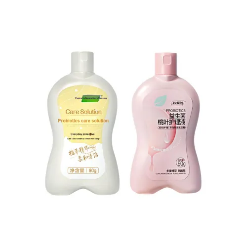 Гинекологическая чистка Пробиотики Персик Лист Чистка Уход Решение 90г*2 Бутылки
