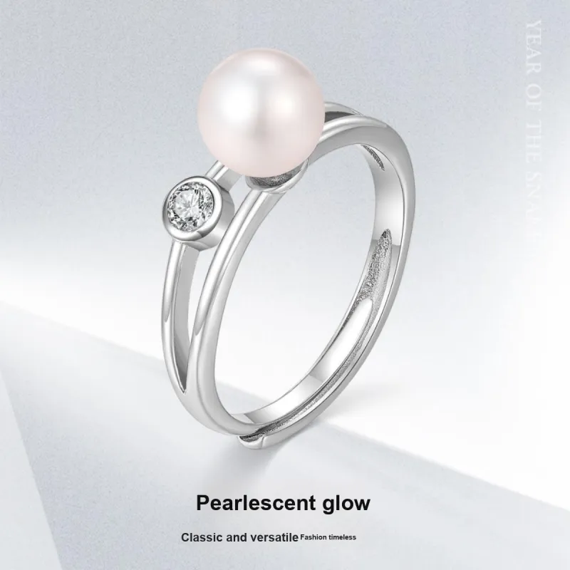 LAOMIAO Freshwater Pearl Rings Women's-1