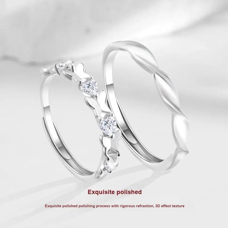 Master Kim 999 Fine Silver Rings Unisex-3