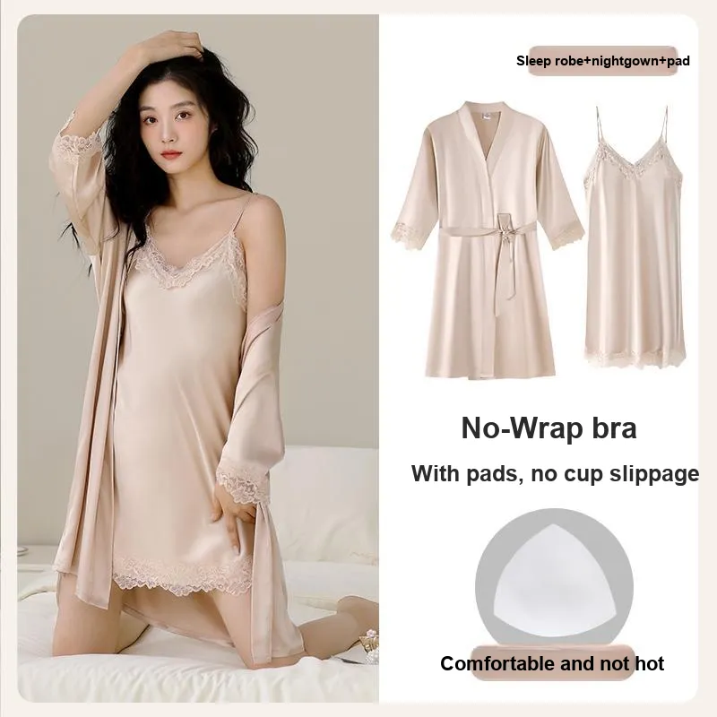 FENTENGCARE Women's Bath Robes-15
