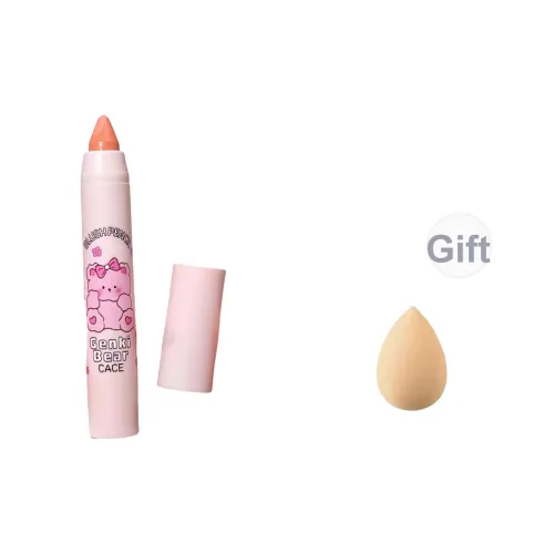 CACE Свежий вид Медведь Румяна Ручка Осветляющий Длинный Долговечный Легко смешиваемый Осветляющий Тон кожи