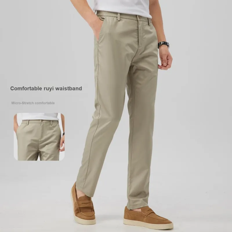 Red bean Casual Pants Men-13
