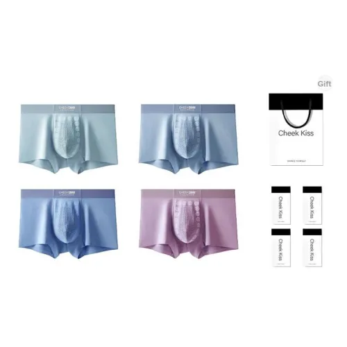 Cheekkiss Мужское нижнее белье коробка 4 штуки