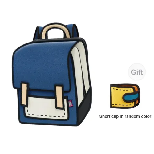 JumpFromPaper Backpacks Navy Blue