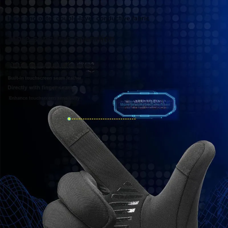 Great connoisseur Ski Gloves-2