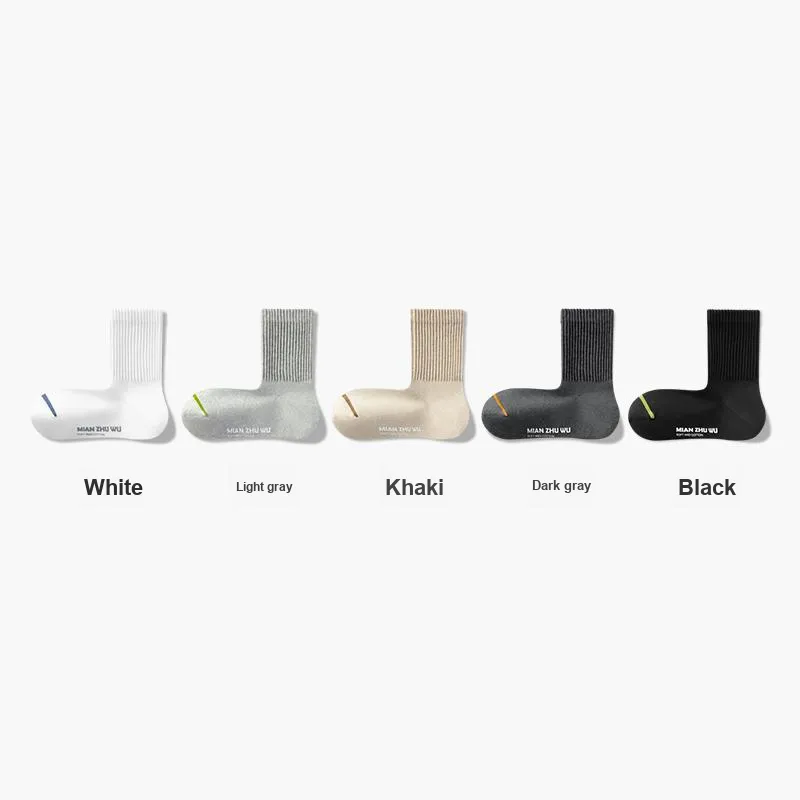 B&C.Room Mid Calf Socks Men's 5 Pack-17