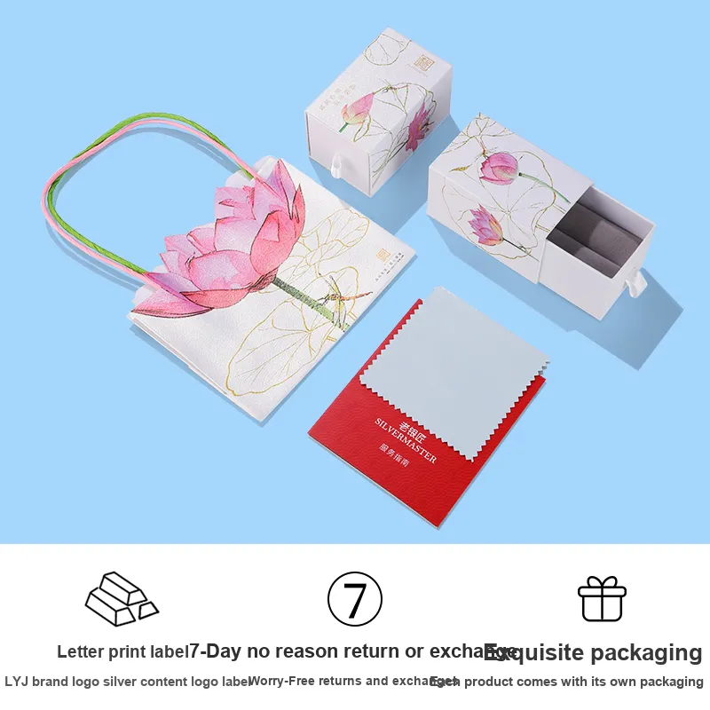 LAOYINJIANG S925 Earrings Women's-3
