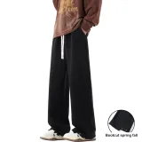 Black[Spring Fall No Fleece-Lined]
