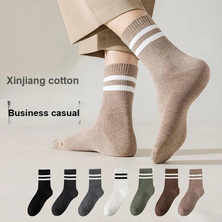 KANTANZHE Mid Calf Socks Unisex 1 Pack-12