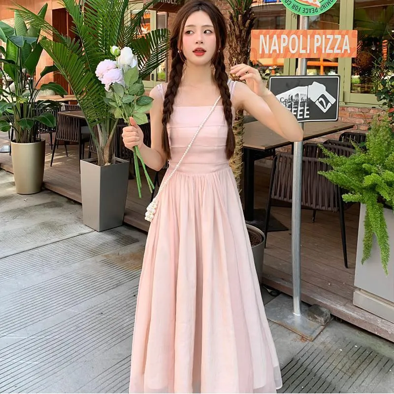 BRASS SCOUT Slip Dresses Women's Pink Shopping Bag-3