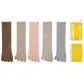 [5 Pack]Coffee+Khaki+Light Pink+Light Coffee+Light Gray