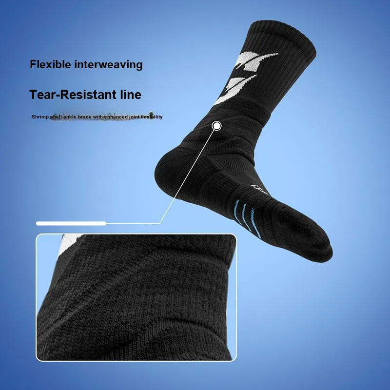 Mast Point Basketball Socks Unisex-43