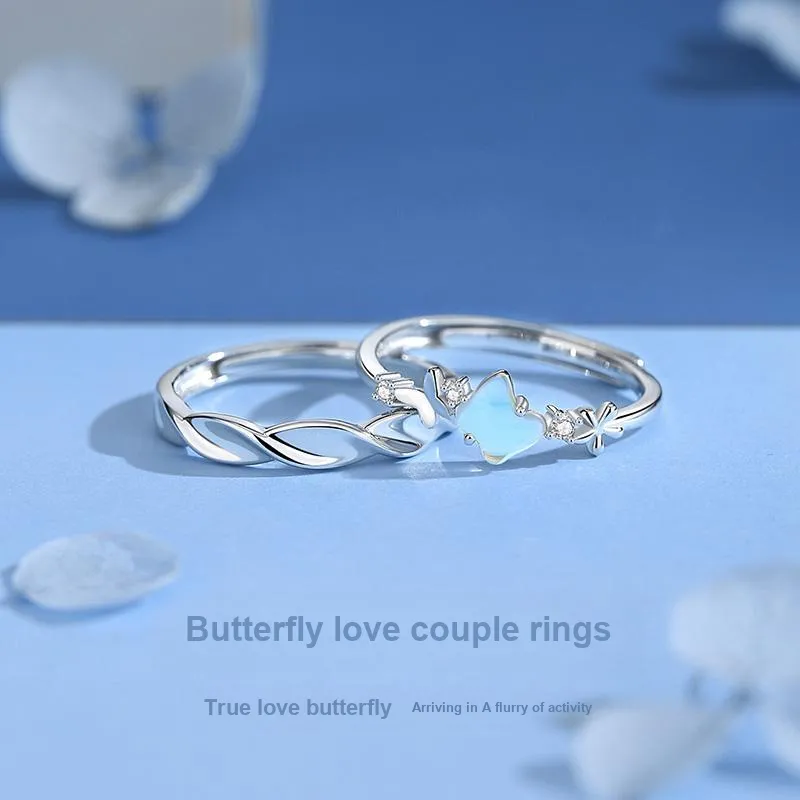 YINCHIE 925 Sterling Silver Rings Unisex-1
