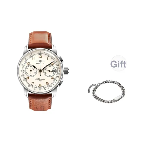 ZEPPELIN Автоматический механический механизм Мужские часы Часы Мать жемчуга Цвет Циферблат часов