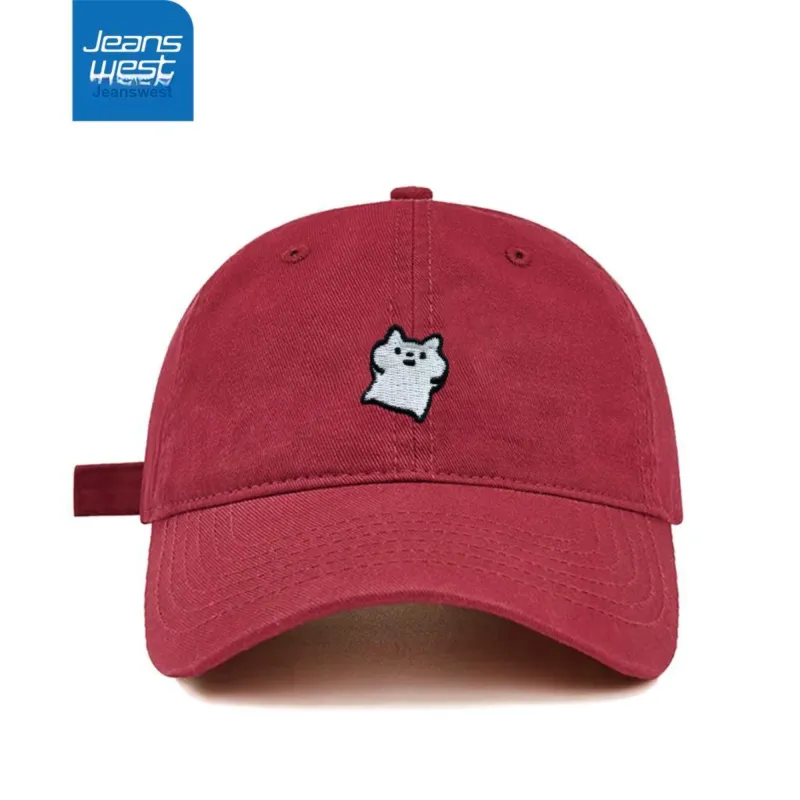 JEANSWEST Cotton Baseball Caps Unisex-1