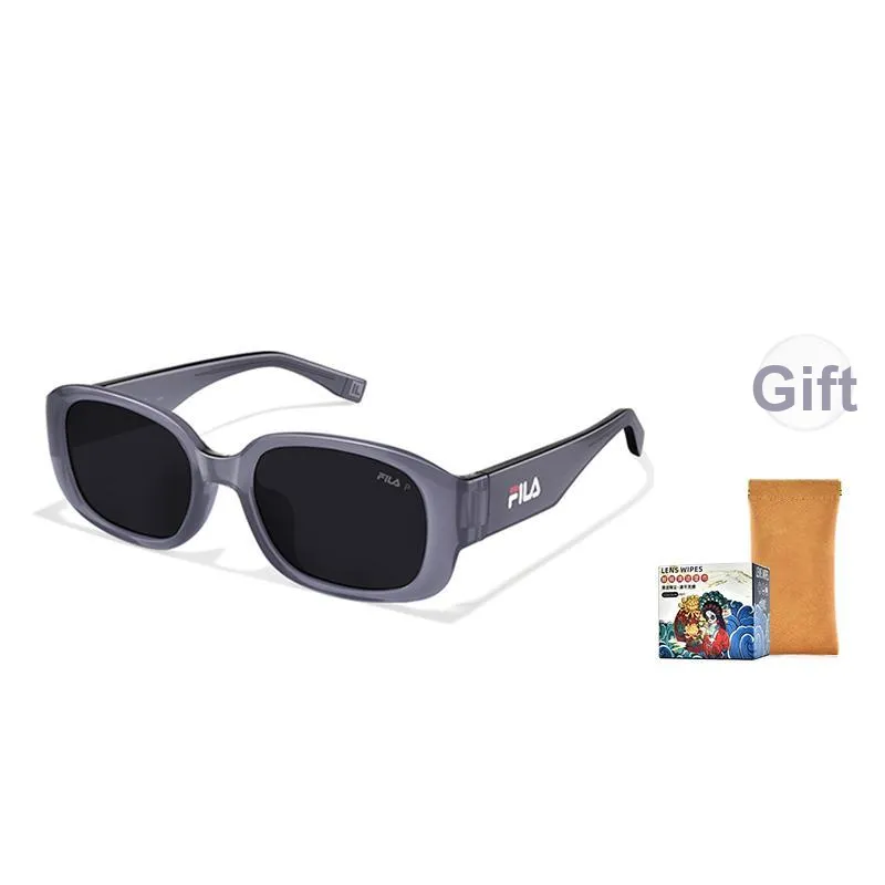 FILA Sunglasses Unisex Transparent Gray