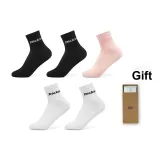 [5 Pack]Black *2+White *2+Pink *1 (Women's)