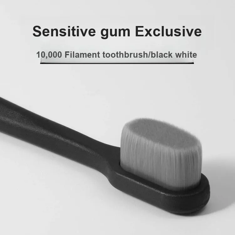 XIAONIULIXIANJI 1 Pack Adults 10 000 Filaments Soft Bristles Premium Pregnancy & Postpartum Toothbrush-7