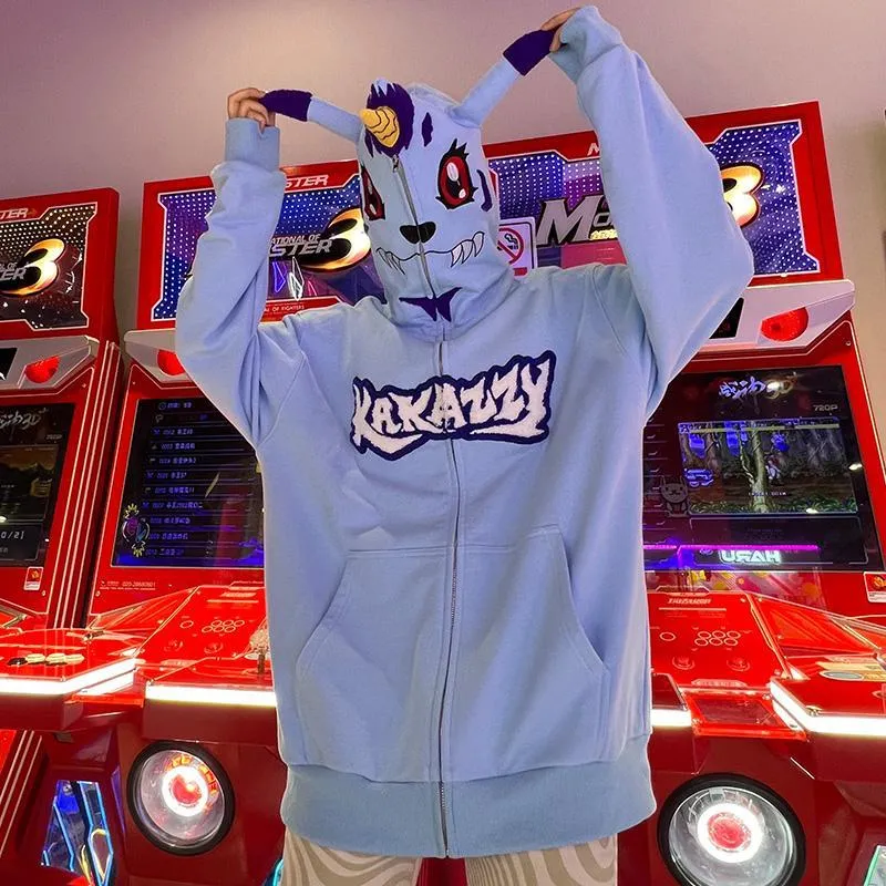 KAKAZZY Sweatshirts Unisex Sky Blue-8