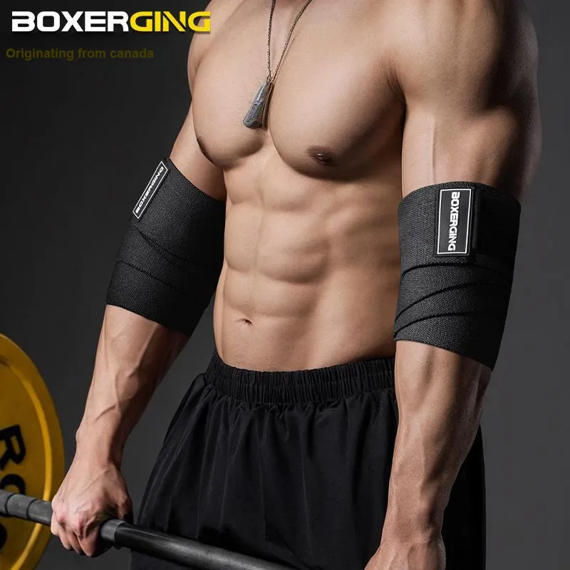 BOXERGING Elbow Pads Breathable Protective SML Cotton Polyester Elastane Blend Material Unisex-24