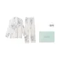 [Gift Box Set]White Jade Peony Double-Breasted Women's Matching Set