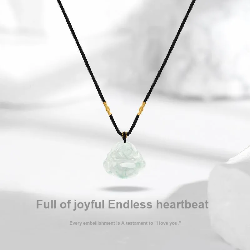 JUICY GRAPE African Emerald Necklaces Unisex-1