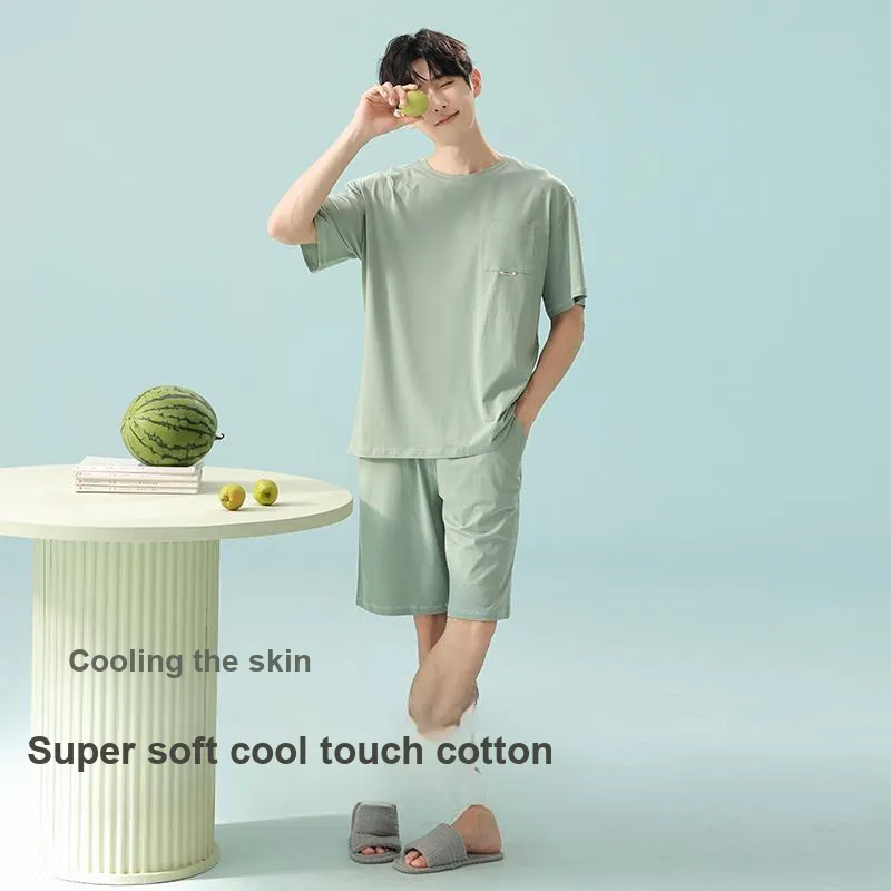 PBENO PD Pajama Set Men's Green-1