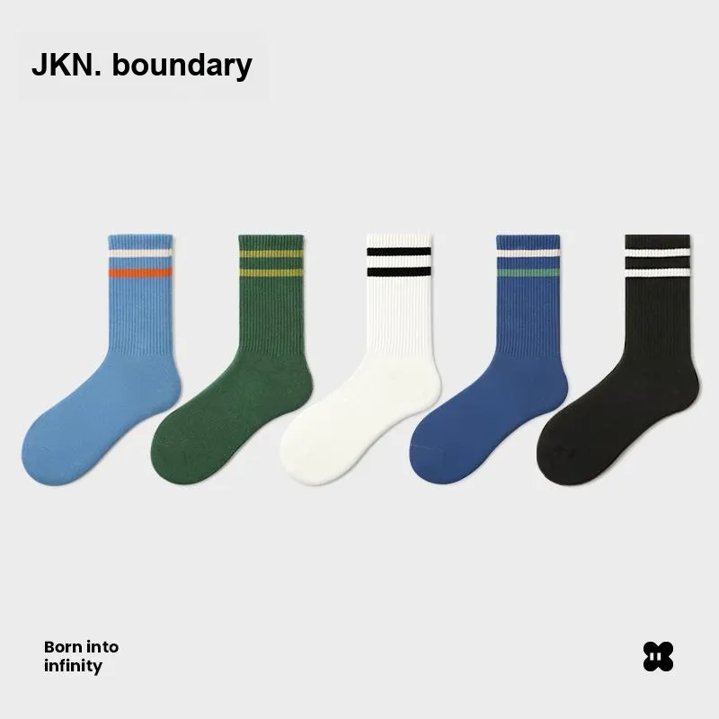JKN Unisex Mid Calf Socks-1