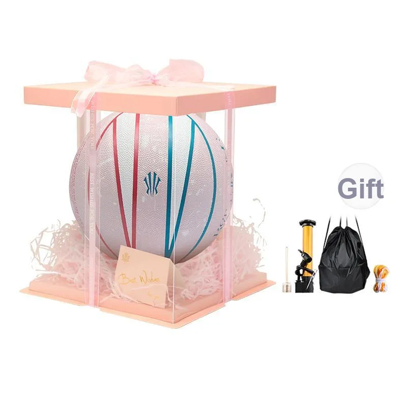 Anta Irving Series PU Basketball Macaron Color Size 7 Training Competition-3
