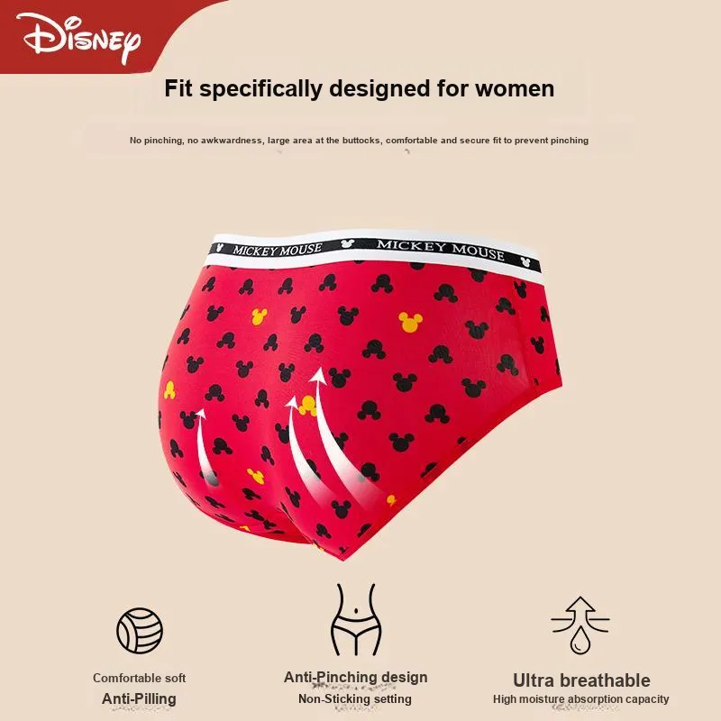 Disney Mickey Series Underpants Women's Combo Set-32