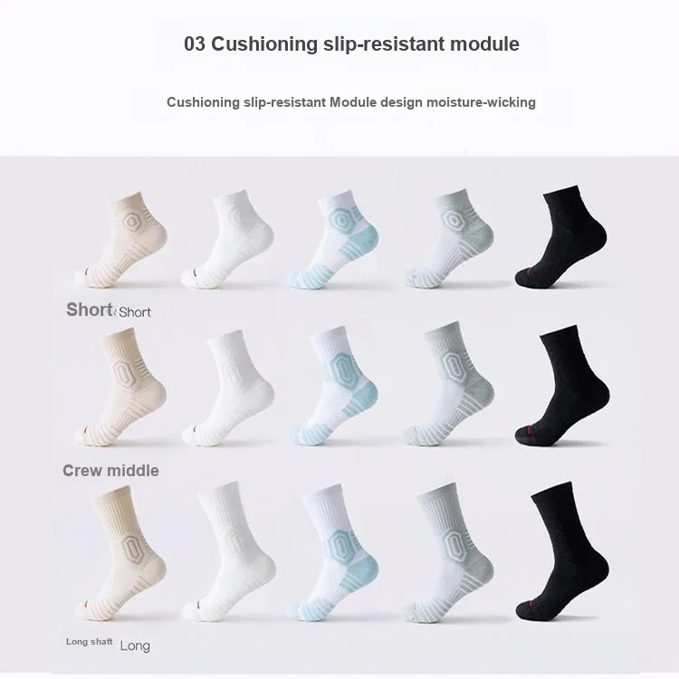 KANTANZHE Ankle Socks Unisex Combo Set Gray-1