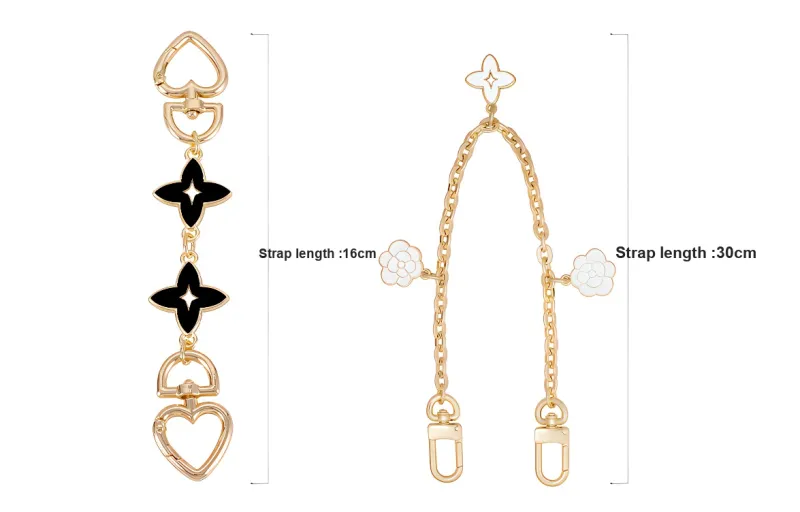 Lan Bao Fan Metal Alloy Bag Accessory Women's Gold-1