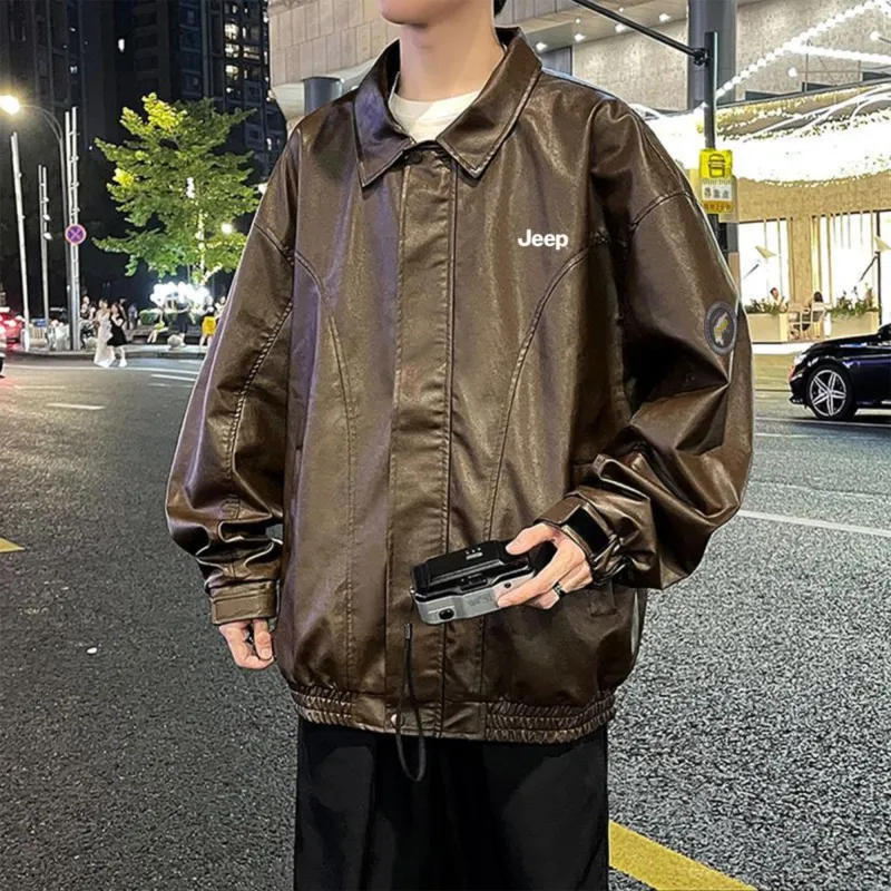 Jeep Leather Jackets Unisex-9