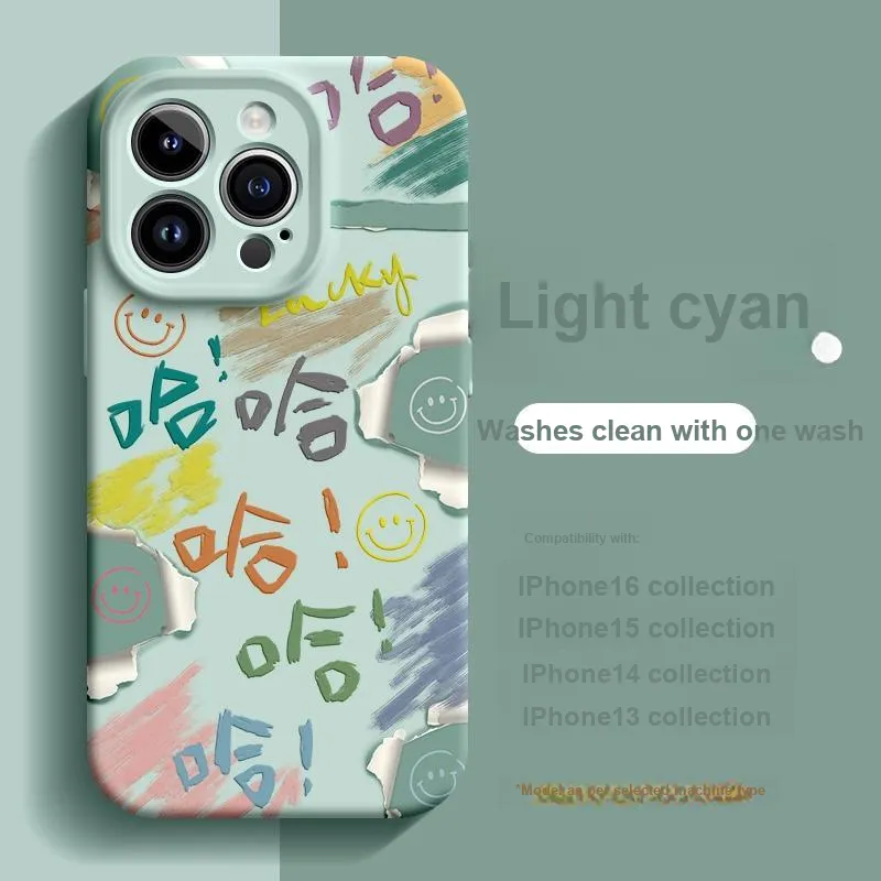 K Touch Silicone Material Phone Cases Compatible With Apple 16 Pro Max/15/14/13/12/11 Series All-3