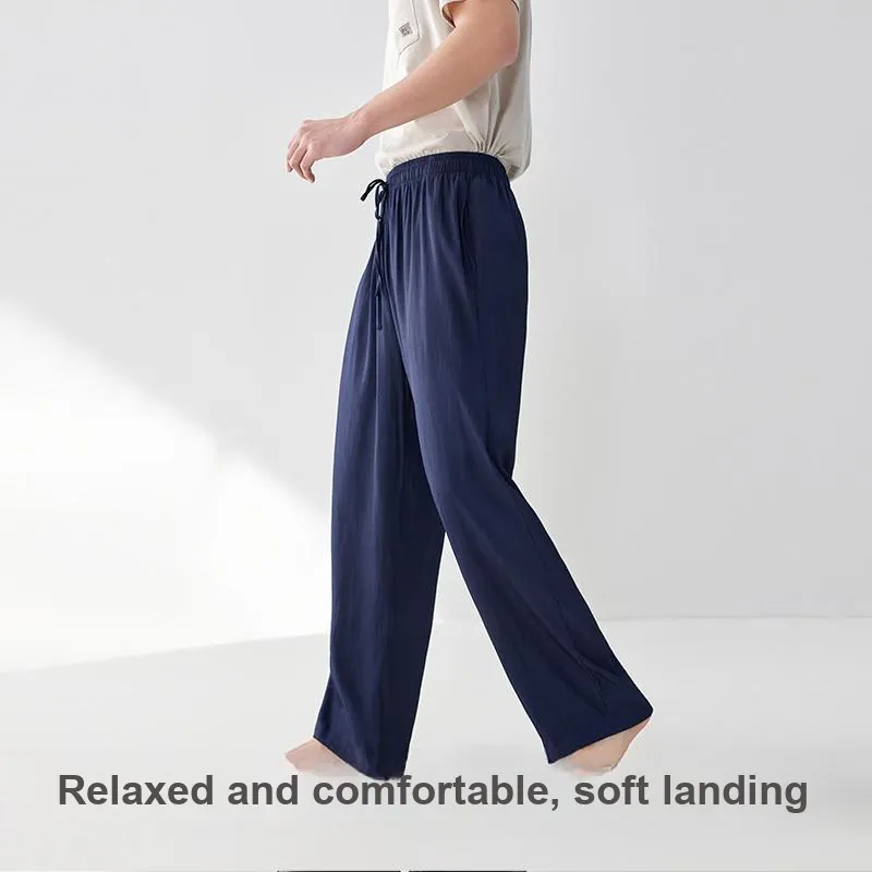 HLA Men Pajama Pants-4