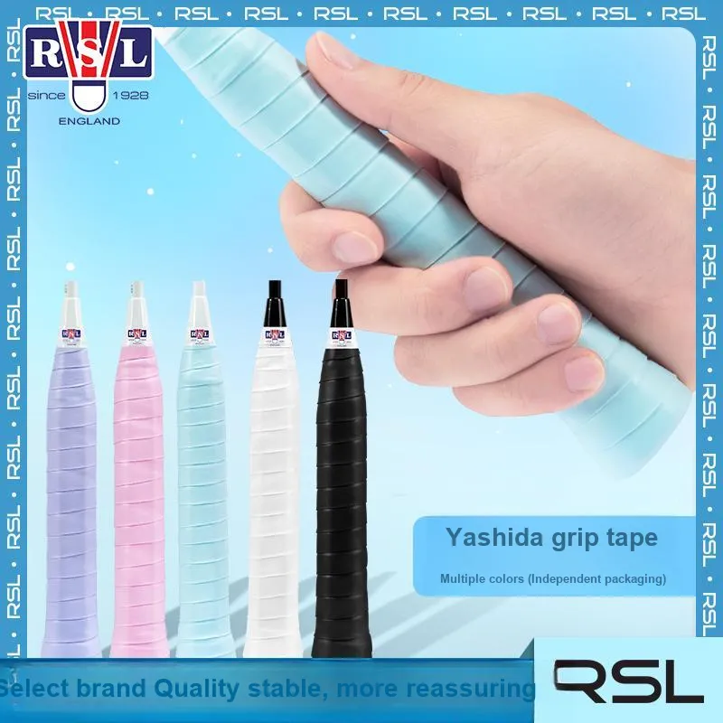 RSL Badminton Grip Tape Macaron Color Series Polyurethane Training Competition Everyday Usage Thin-4