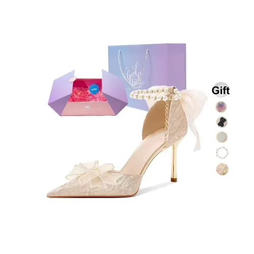 NTOZE Низкий каблук Высокие каблуки Женские Набор в подарочной коробке