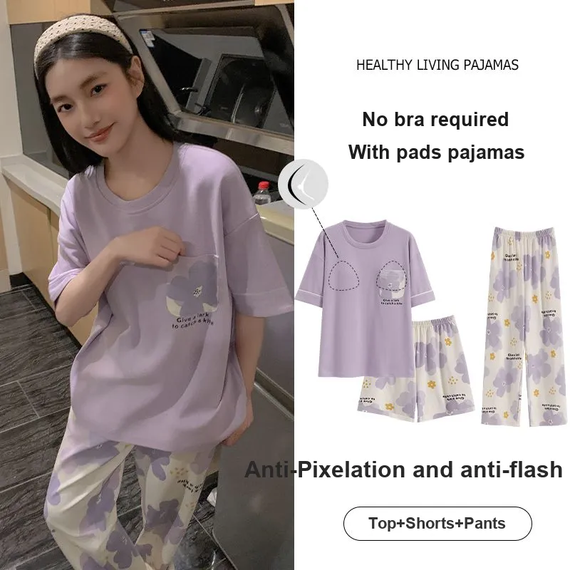 DanceBees Pajama Set Women's Standard Color-3