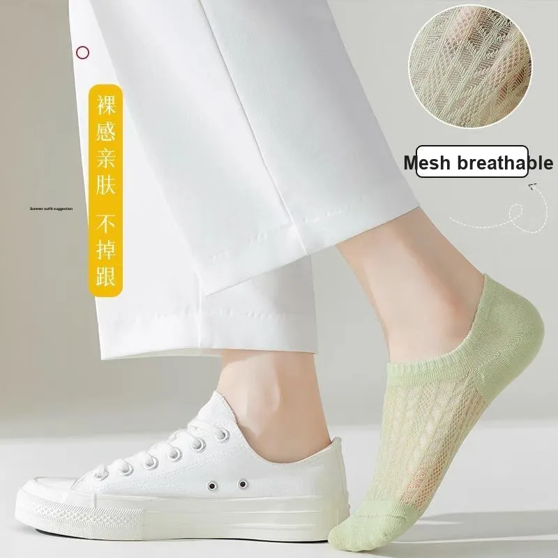 Mulong Family No Show Socks Women's Combo Set-2