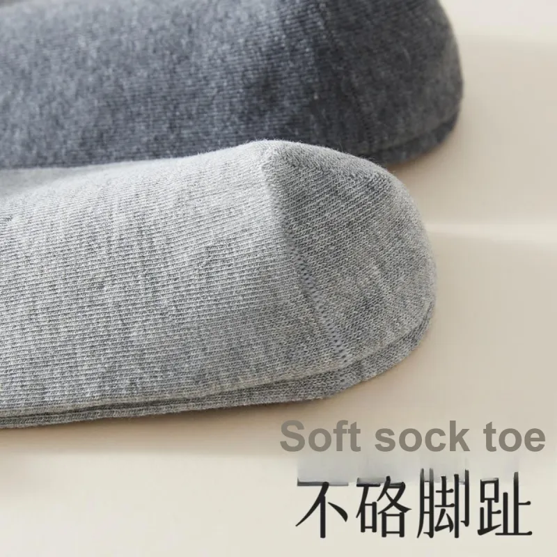 H YXIANG Mid Calf Socks Men's 6 Pack-3